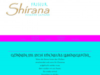 friseur-shirana.de Webseite Vorschau