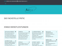 fritic.ch Webseite Vorschau