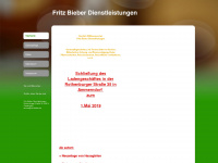 fritz-bieber.de Webseite Vorschau