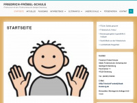 froebel-schule.de Webseite Vorschau
