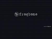 frogbone.ch Webseite Vorschau
