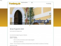 fronberg.de Webseite Vorschau