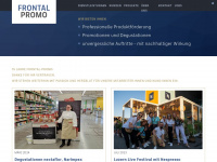 frontal-promo.ch Webseite Vorschau