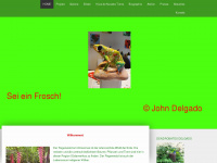 frosch-mensch.de Webseite Vorschau