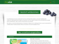 fruvital.de Webseite Vorschau