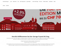 fryand.ch Webseite Vorschau