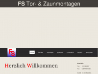 fs-zaun.de Webseite Vorschau