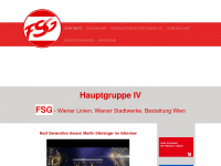 fsg-wienerlinien.at Webseite Vorschau