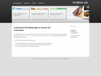 fsmedia.ch Webseite Vorschau