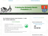 fsv-pretzfeld.de Webseite Vorschau