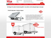 fta-anhaenger.ch Webseite Vorschau