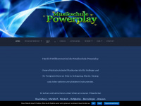 musikschule-powerplay.de Webseite Vorschau