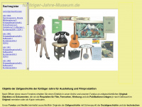 fuenfziger-jahre-museum.de Webseite Vorschau