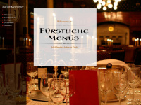 fuerstliche-menues.de Webseite Vorschau