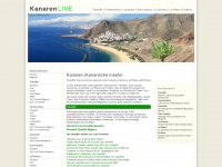 kanarenlive.de Webseite Vorschau