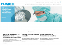 fumex.de Webseite Vorschau
