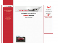 fun-drive-fahrschule.de Webseite Vorschau