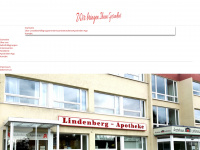 lindenberg-apotheke.de Webseite Vorschau