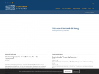 bismarck-stiftung.de Webseite Vorschau