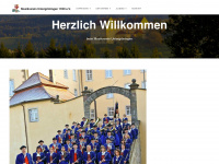 musikverein-untergroeningen.de Webseite Vorschau