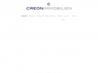 creon-immo.de Webseite Vorschau