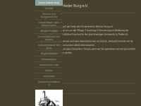 kirkeler-burg.de Webseite Vorschau