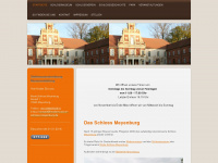 schloss-meyenburg.de Webseite Vorschau