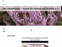 lobenburger.de Webseite Vorschau