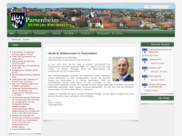 partenheim.de Webseite Vorschau