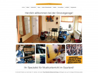 groovegarage.de Webseite Vorschau