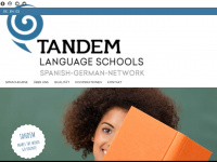 tandem-schools.com Webseite Vorschau
