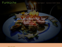 funkueche.ch Webseite Vorschau