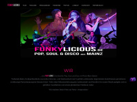 funkylicious.de Webseite Vorschau