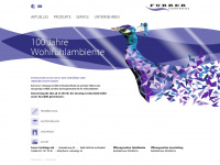furrer-vorhaenge.ch Webseite Vorschau