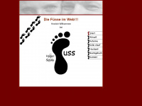 fuss-im-web.de Webseite Vorschau