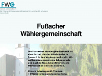 fussach-fwg.at Webseite Vorschau
