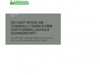 fussballschule-schweinfurt.de Webseite Vorschau