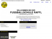 fussballschule-raffl.at Webseite Vorschau
