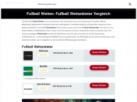 fussballwette.de Webseite Vorschau