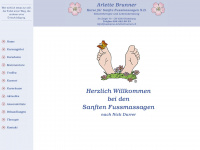 fusskurse-arlettebrunner.ch Webseite Vorschau