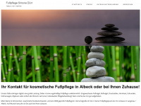 fusspflege-duerr.de Webseite Vorschau