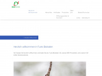 fusts-bioladen.ch Webseite Vorschau