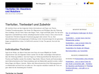 futtermonster.de Webseite Vorschau