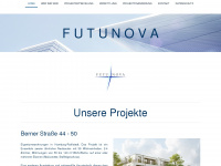 futunova.de Webseite Vorschau