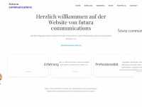 futuracom.ch Webseite Vorschau