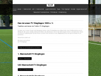 fv-dinglingen1920.de Webseite Vorschau