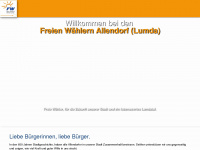 fw-allendorf.de Webseite Vorschau