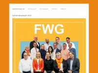 fwg-edesheim.de Webseite Vorschau