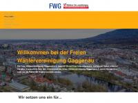 fwg-gaggenau.de Webseite Vorschau