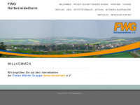 fwg-hettenleidelheim.de Webseite Vorschau